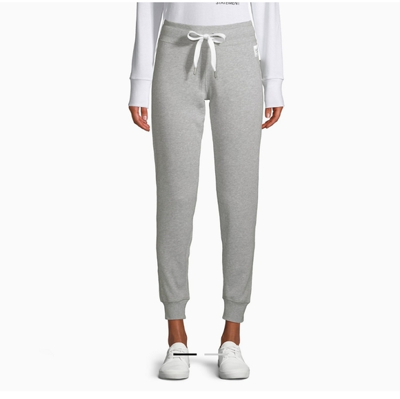 CALVIN KLEIN women's sweatpants joggers CK logo size XL Pink - Picture 5 of 5